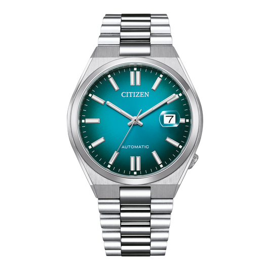 CITIZEN NJ0151-88X TSUYOSA AUTOMATIC GRADIENT BLUE DIAL MENS WATCH
