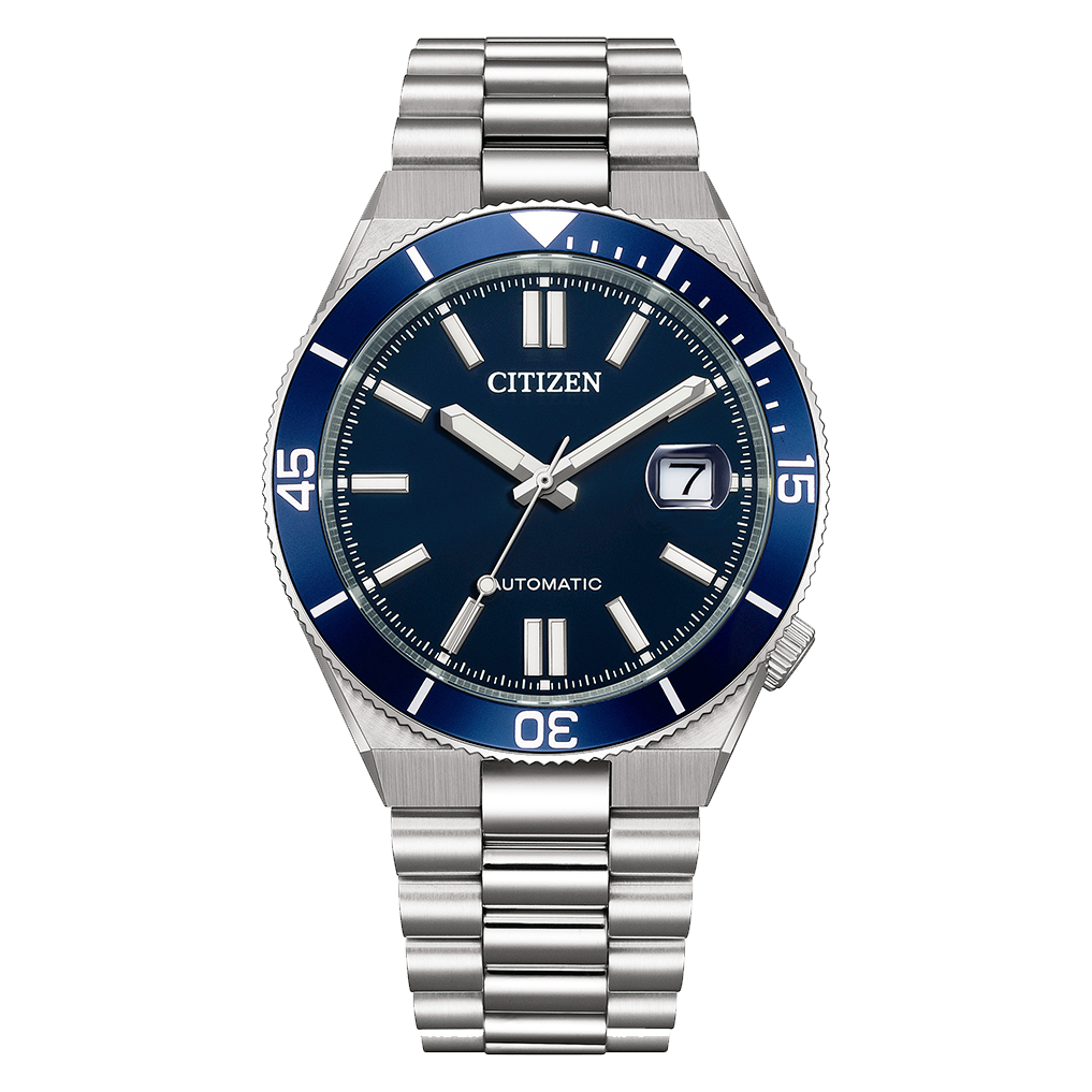 CITIZEN NJ0230-59L "TSUYOSA SHORE" AUTOMATIC NAVY BLUE DIAL MEN'S WATCH