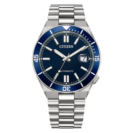 CITIZEN NJ0230-59L "TSUYOSA SHORE" AUTOMATIC NAVY BLUE DIAL MEN'S WATCH