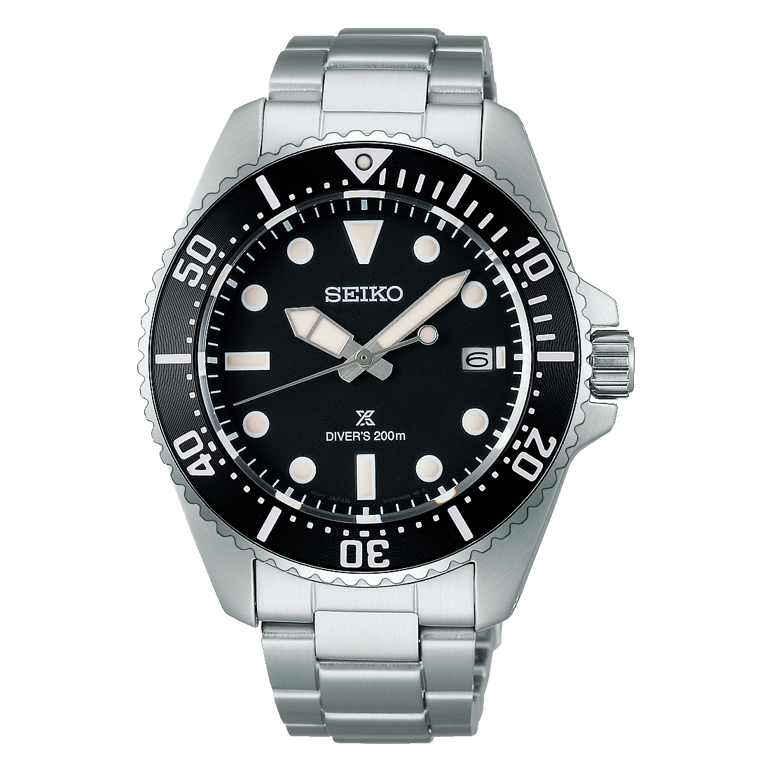 SEIKO PROSPEX SNE597P1 SNE597 BLACK DIAL SOLAR 41MM DIVE WATCH
