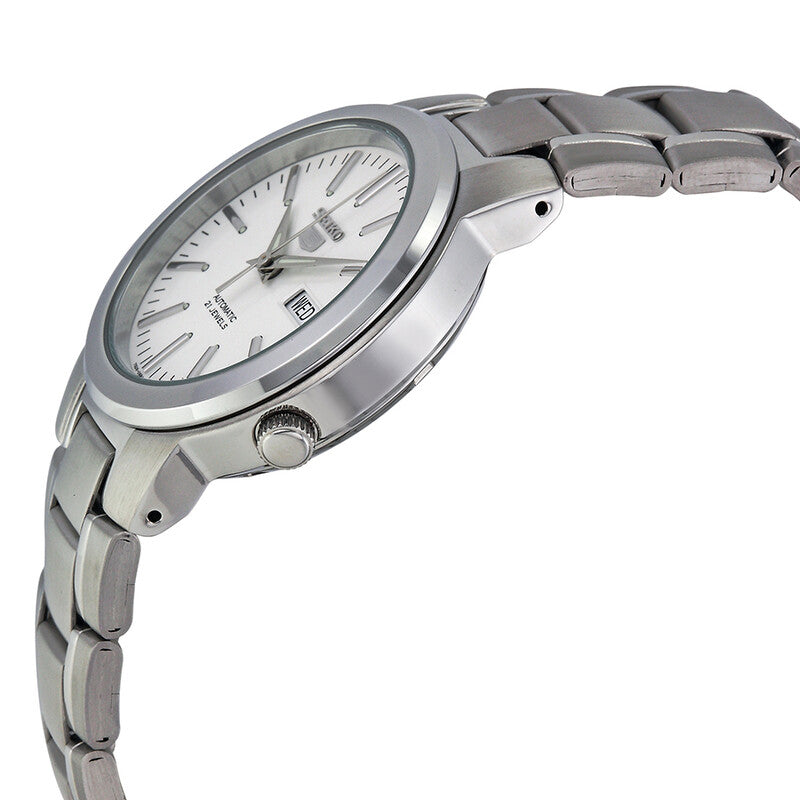 SEIKO 5 SNKA01K1 SNKA01K AUTOMATIC WHITE DIAL WATCH 38MM