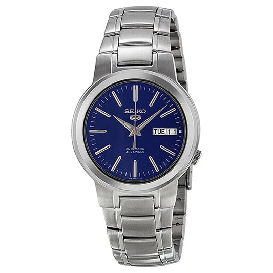 SEIKO 5 SNKA05K1 SNKA05K AUTOMATIC BLUE DIAL WATCH 38MM