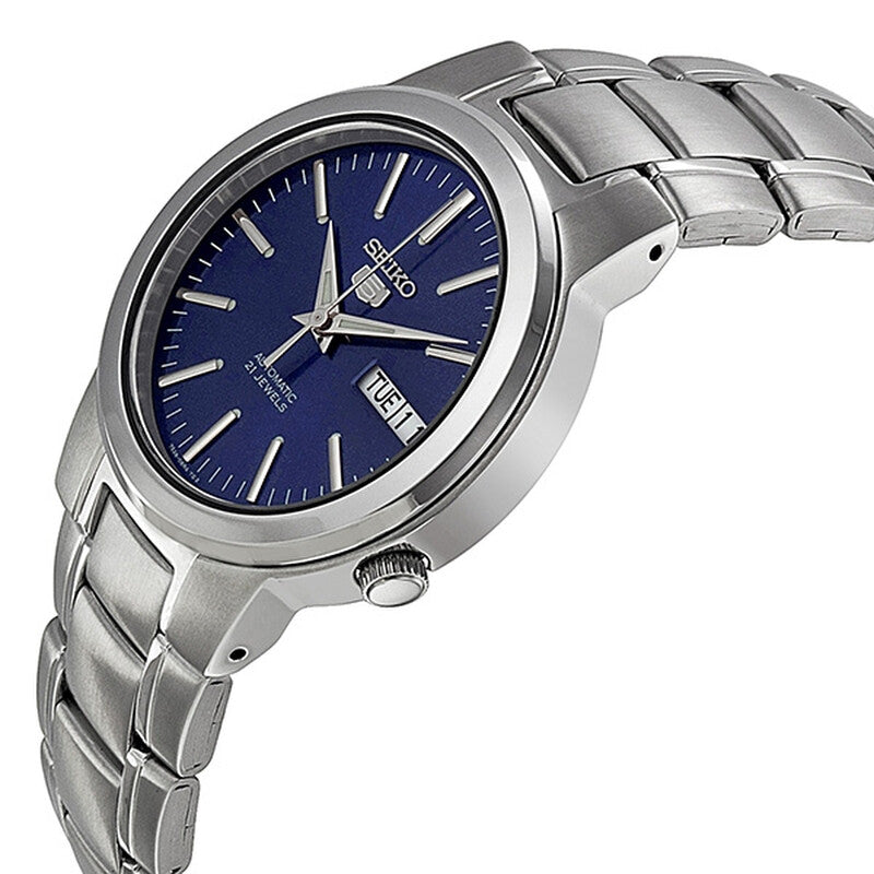 SEIKO 5 SNKA05K1 SNKA05K AUTOMATIC BLUE DIAL WATCH 38MM