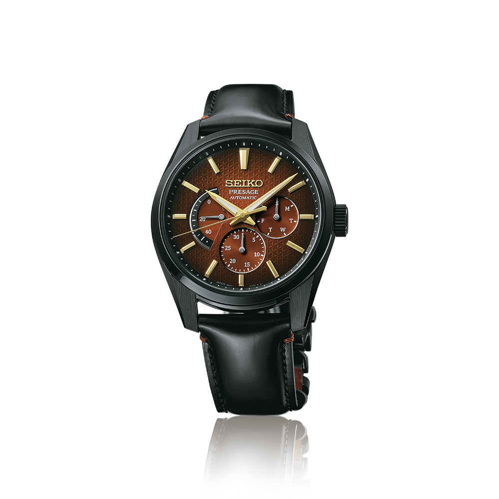 SEIKO PRESAGE SPB329J1 SPB329 KABUKI-INSPIRED LIMITED EDITION MEN'S WATCH