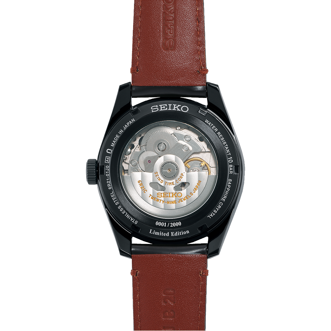 SEIKO PRESAGE SPB329J1 SPB329 KABUKI-INSPIRED LIMITED EDITION MEN'S WATCH