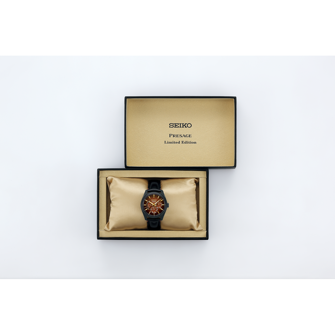 SEIKO PRESAGE SPB329J1 SPB329 KABUKI-INSPIRED LIMITED EDITION MEN'S WATCH