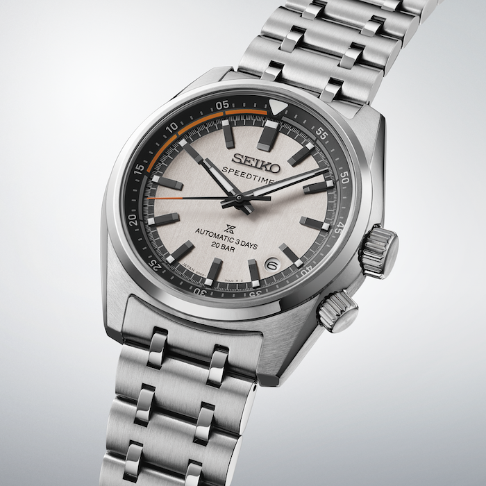 SEIKO PROSPEX SPB513J1 SPEEDTIMER 39.5MM WHITE DIAL AUTOMATIC MEN'S WATCH