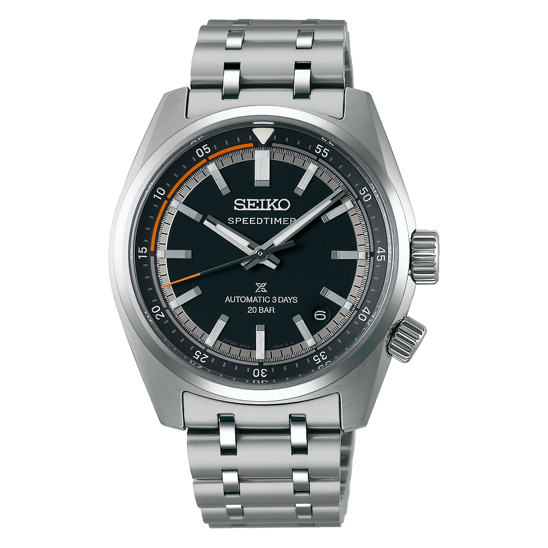SEIKO PROSPEX SPB515J1 SPEEDTIMER 39.5MM BLACK DIAL AUTOMATIC MEN'S WATCH