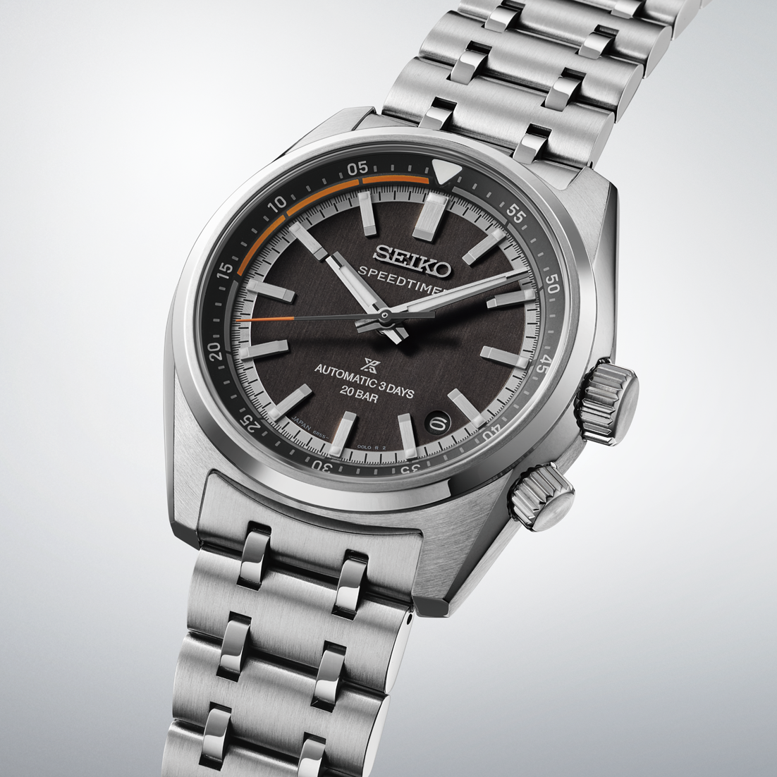 SEIKO PROSPEX SPB515J1 SPEEDTIMER 39.5MM BLACK DIAL AUTOMATIC MEN'S WATCH