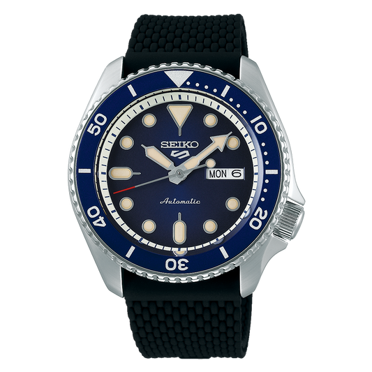 SEIKO 5 SRPD71K2 SRPD71 AUTOMATIC BLUE DIAL WATCH