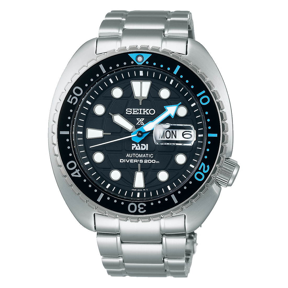 SEIKO PROSPEX SRPG19K1 KING TURTLE PADI EDITION AUTOMATIC MEN'S DIVE WATCH