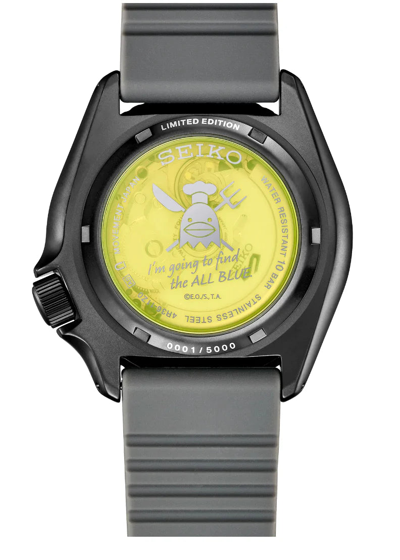SEIKO 5 SRPH69K1 SRPH69 ONE PIECE SANJI LTD EDITION MEN'S WATCH
