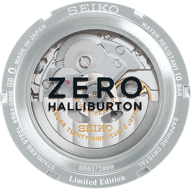 SEIKO PRESAGE SPB269J1 ZERO HALLIBURTON GMT SPECIAL EDITION MEN'S WATCH