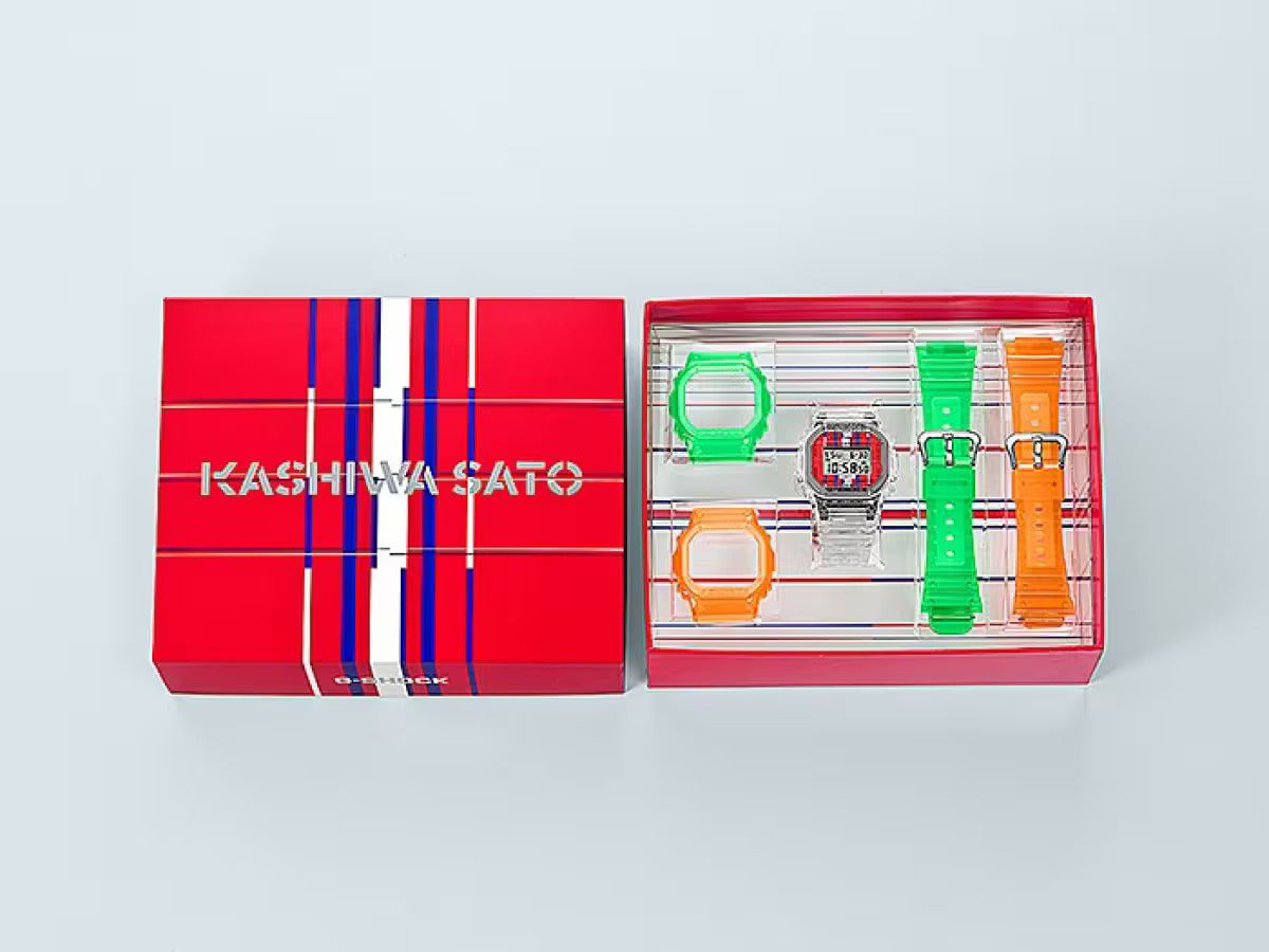 CASIO G-SHOCK DWE-5600KS-7 KASHIWA SATO LIMITED EDITION BOX SET