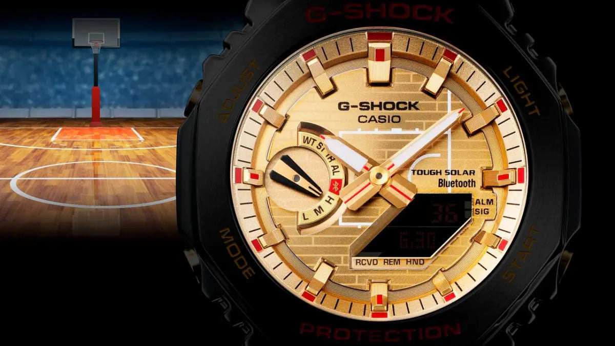 CASIO G-SHOCK GBM-2100RH-1A RUI HACHIMURA SIGNATURE GOLD WATCH