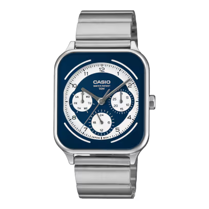 CASIO MTP-M307D-2BV NEW QUARTZ ANALOG BLUE DIAL MEN'S WATCH
