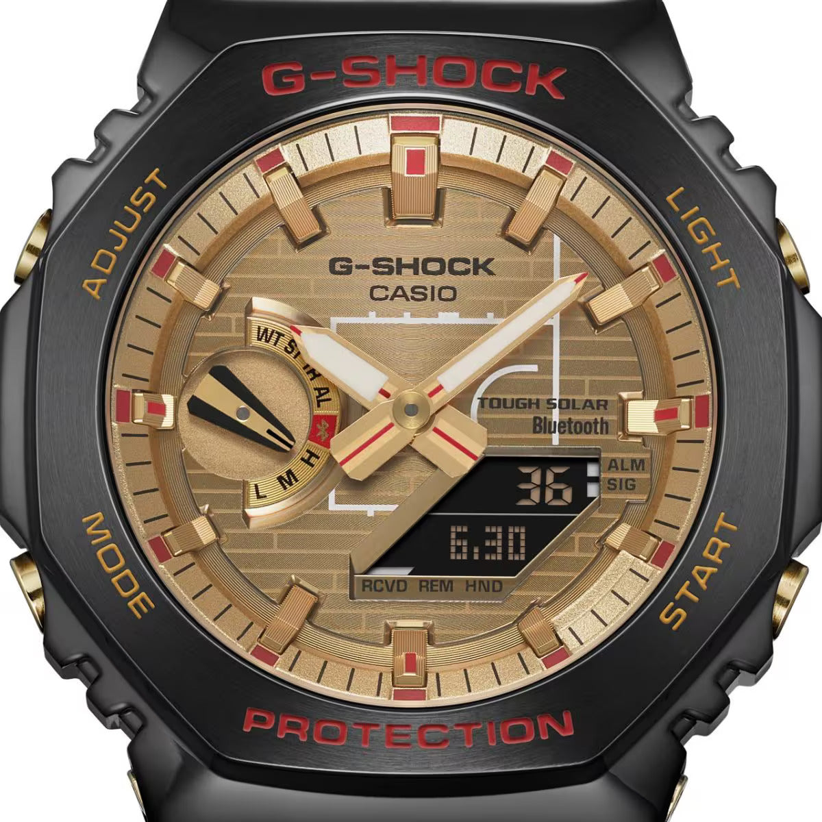 CASIO G-SHOCK GBM-2100RH-1A RUI HACHIMURA SIGNATURE GOLD WATCH