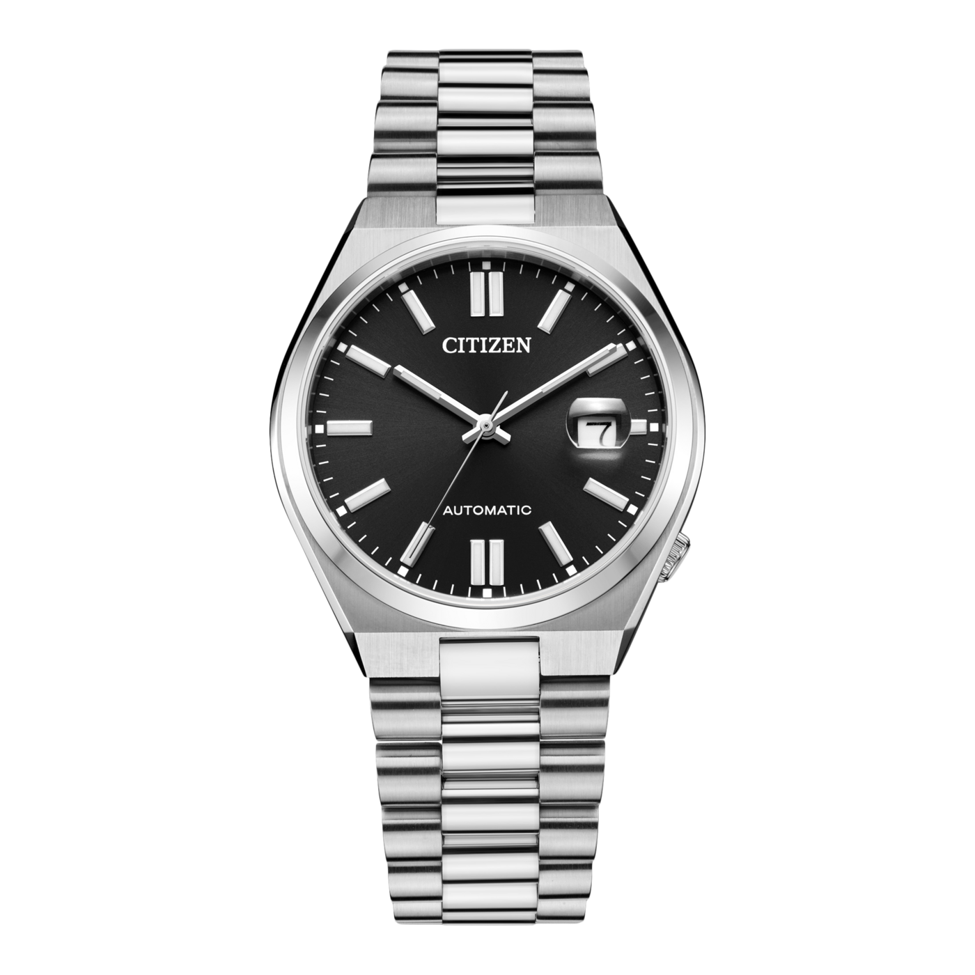 CITIZEN NJ0150-81E TSUYOSA AUTOMATIC BLACK DIAL WATCH
