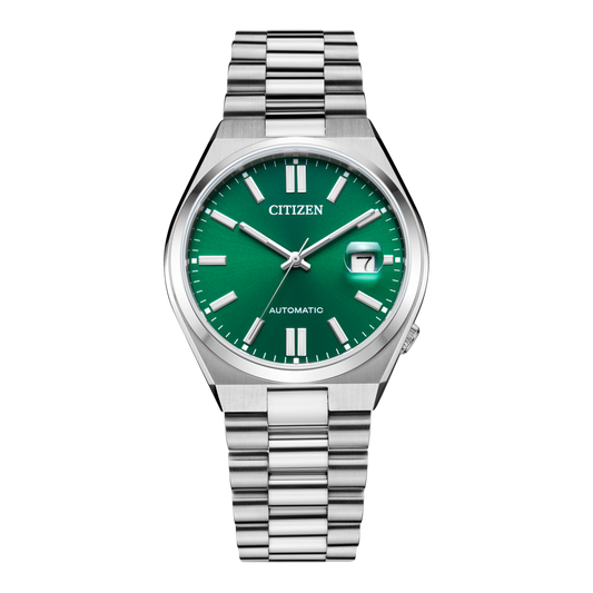CITIZEN NJ0150-81X TSUYOSA AUTOMATIC GREEN DIAL WATCH