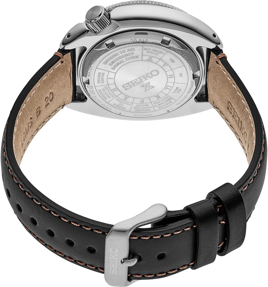 SEIKO PROSPEX SRPG17K1 SRPG17 "LAND TORTOISE" BLACK AUTOMATIC WATCH